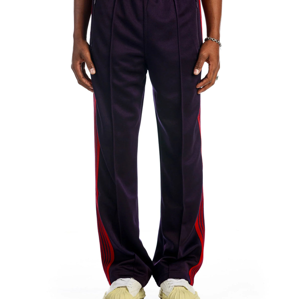 Needles Track Pants Narrow Poly Smooth 'Purple Red' – HEAD2SOLE