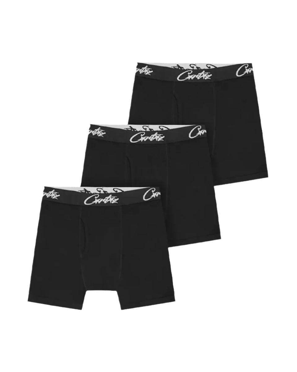 Corteiz Allstarz Boxers (3 Pack) 'Black' – HEAD2SOLE