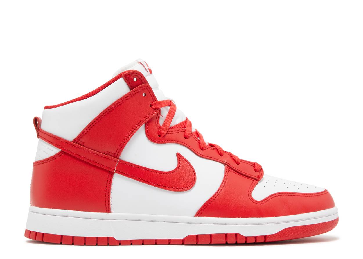 Dunk High Championship White Red