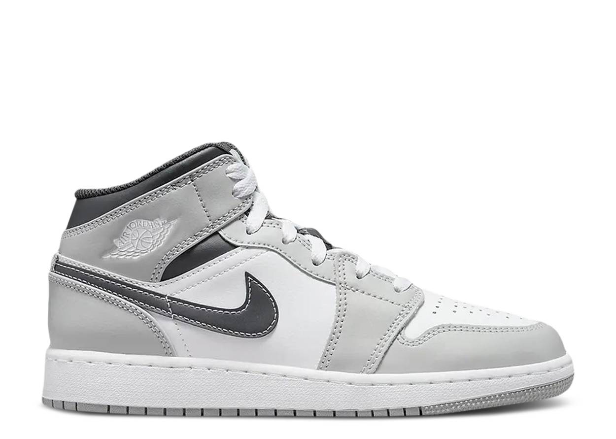 Air Jordan 1 Mid Light Smoke Grey