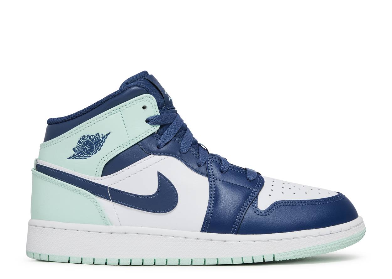 Air Jordan 1 Mid Blue Mint