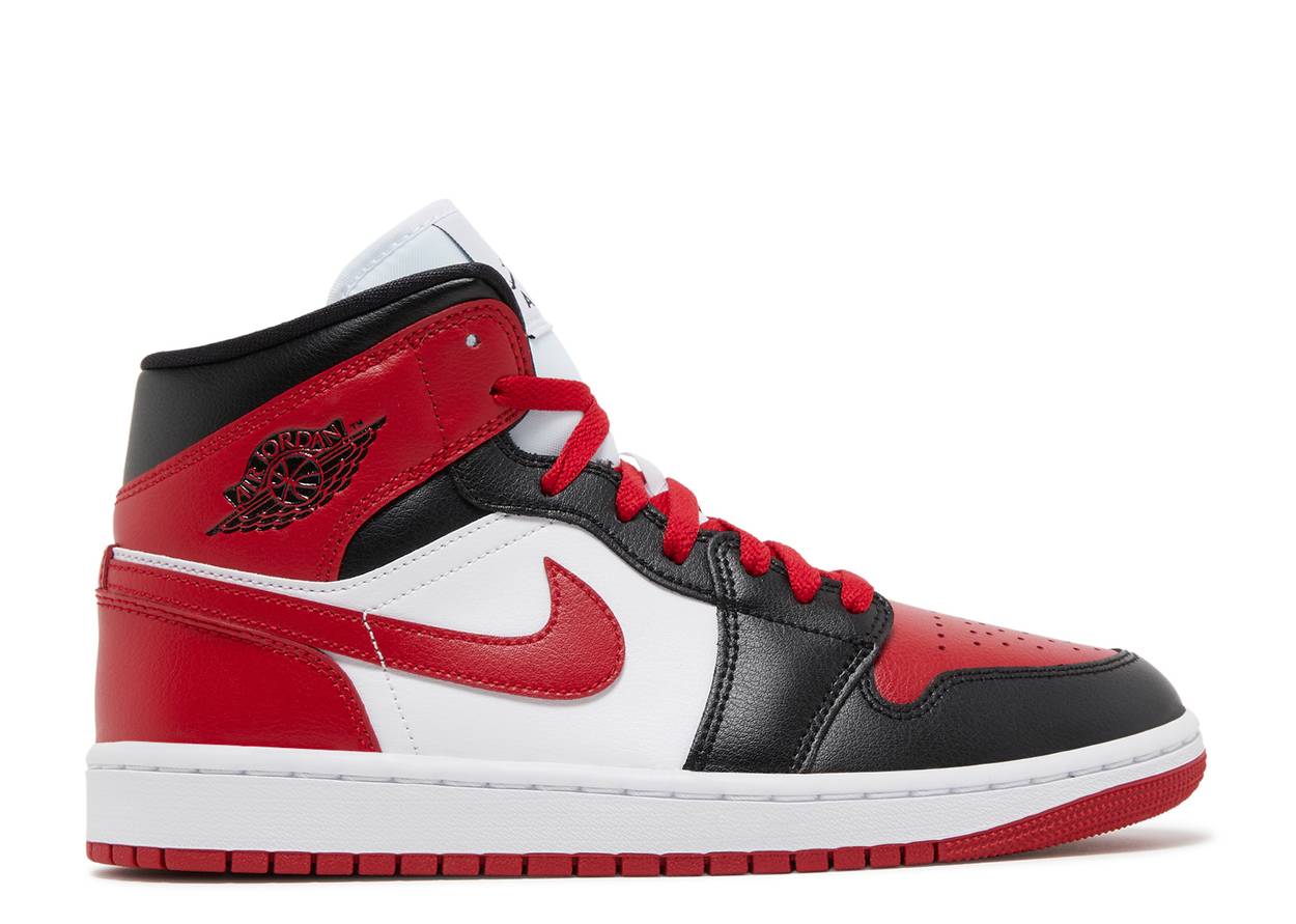 Air Jordan 1 Mid Alternate Bred Toe