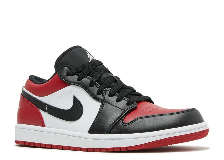 air jordan 1 low bred toe