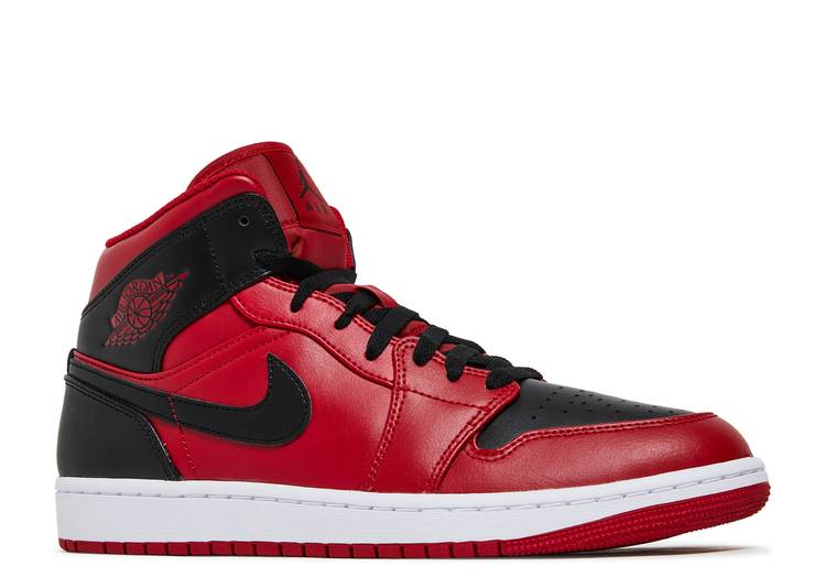 Air Jordan 1 Mid Reverse Bred