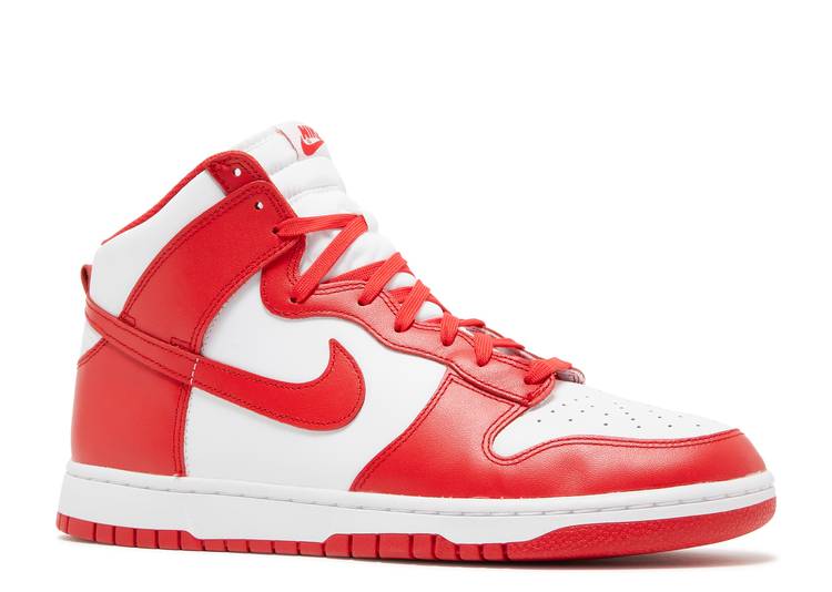 Dunk High Championship White Red