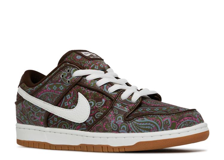 SB Dunk Low Paisley Brown