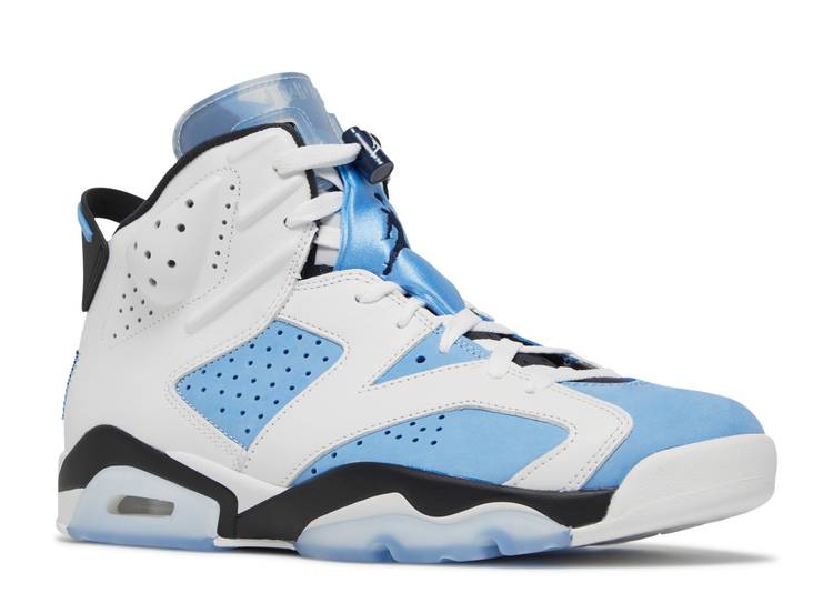 Air Jordan 6 UNC White