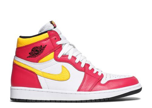 Air Jordan 1 High Light Fusion Red