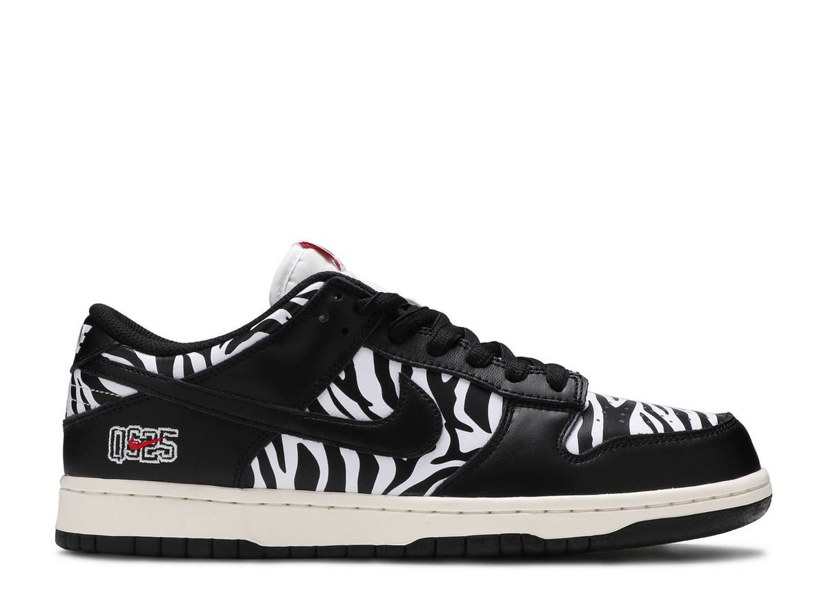 SB Dunk Low 'Quartersnacks Zebra' – HEAD2SOLE - Main Image