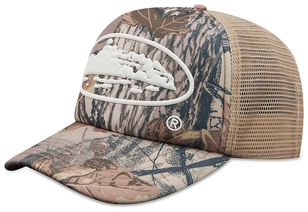 Corteiz Island Puff Print Trucker Hat 'Forest Camo' – HEAD2SOLE