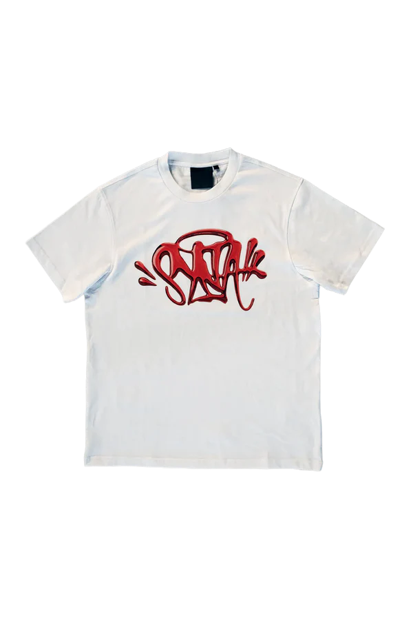 Synaworld 'Syna Logo' Tee - White/Blue