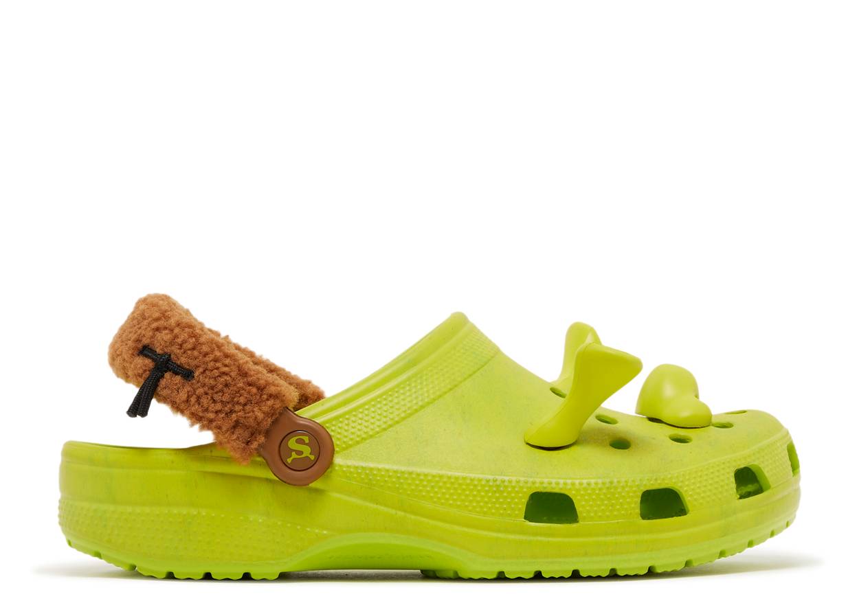 Sandália Crocs Shrek Classic Clog LIME PUNCH