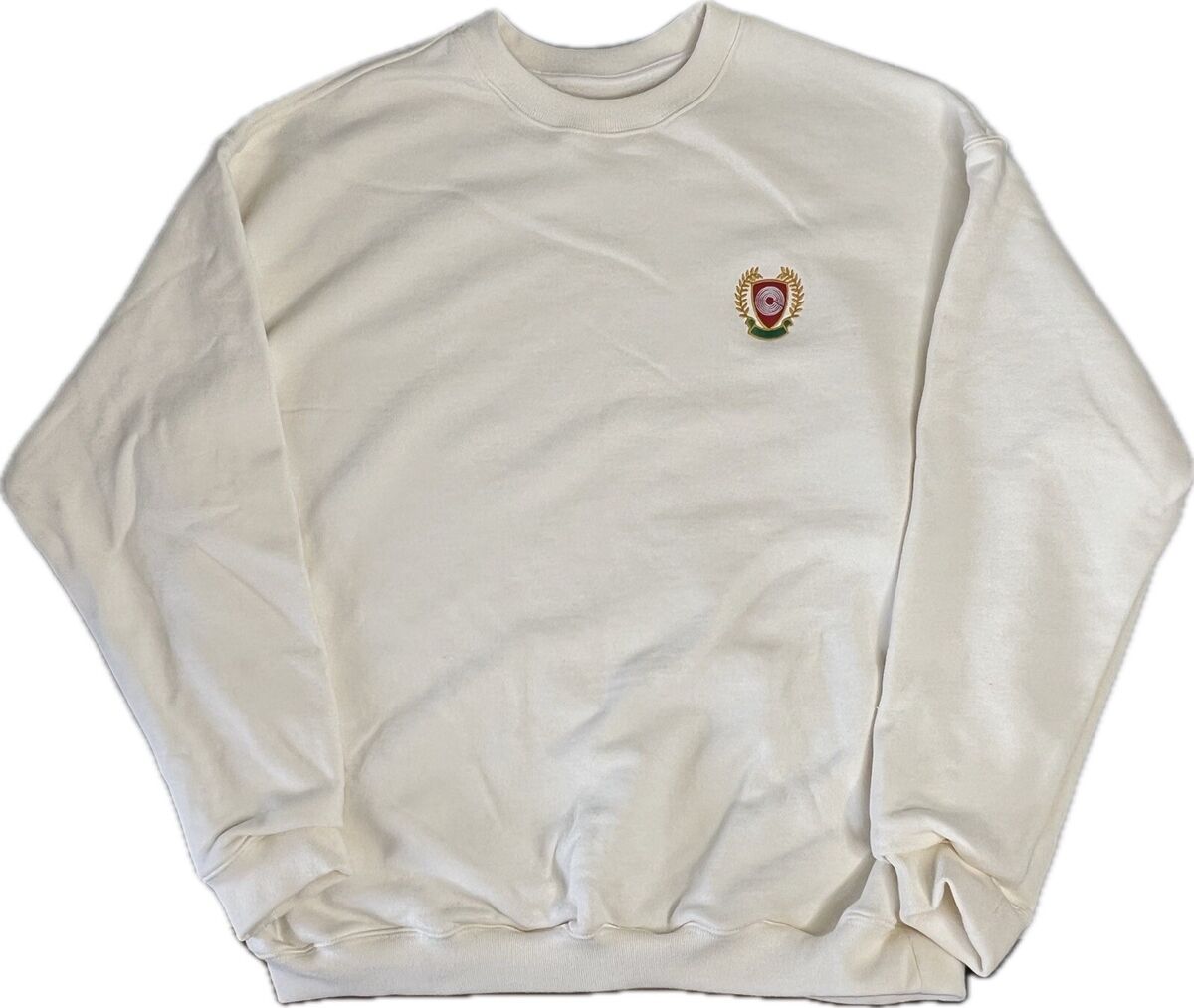 Yeezy cream/tan crewneck sweater xl on sale