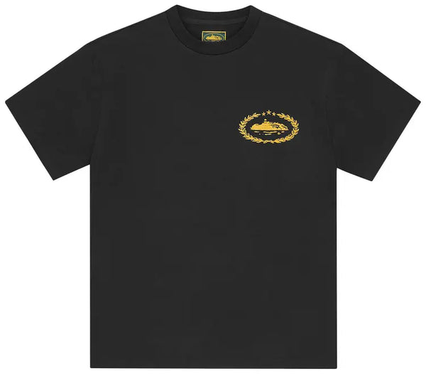 Corteiz e heavyweight tee Tシャツ 黒黄 L Corteiz Royale Heavyweight Tee Black/Yellow Men's - SS25 - US