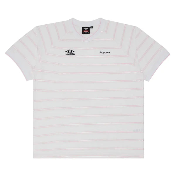 Supreme x Umbro Stripe Soccer Jersey 'White' – HEAD2SOLE