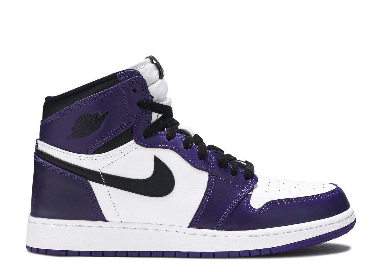 Air Jordan 1 High Court Purple White