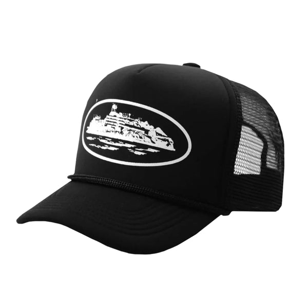 Corteiz Alcatraz Trucker Hat 'Black White' – HEAD2SOLE