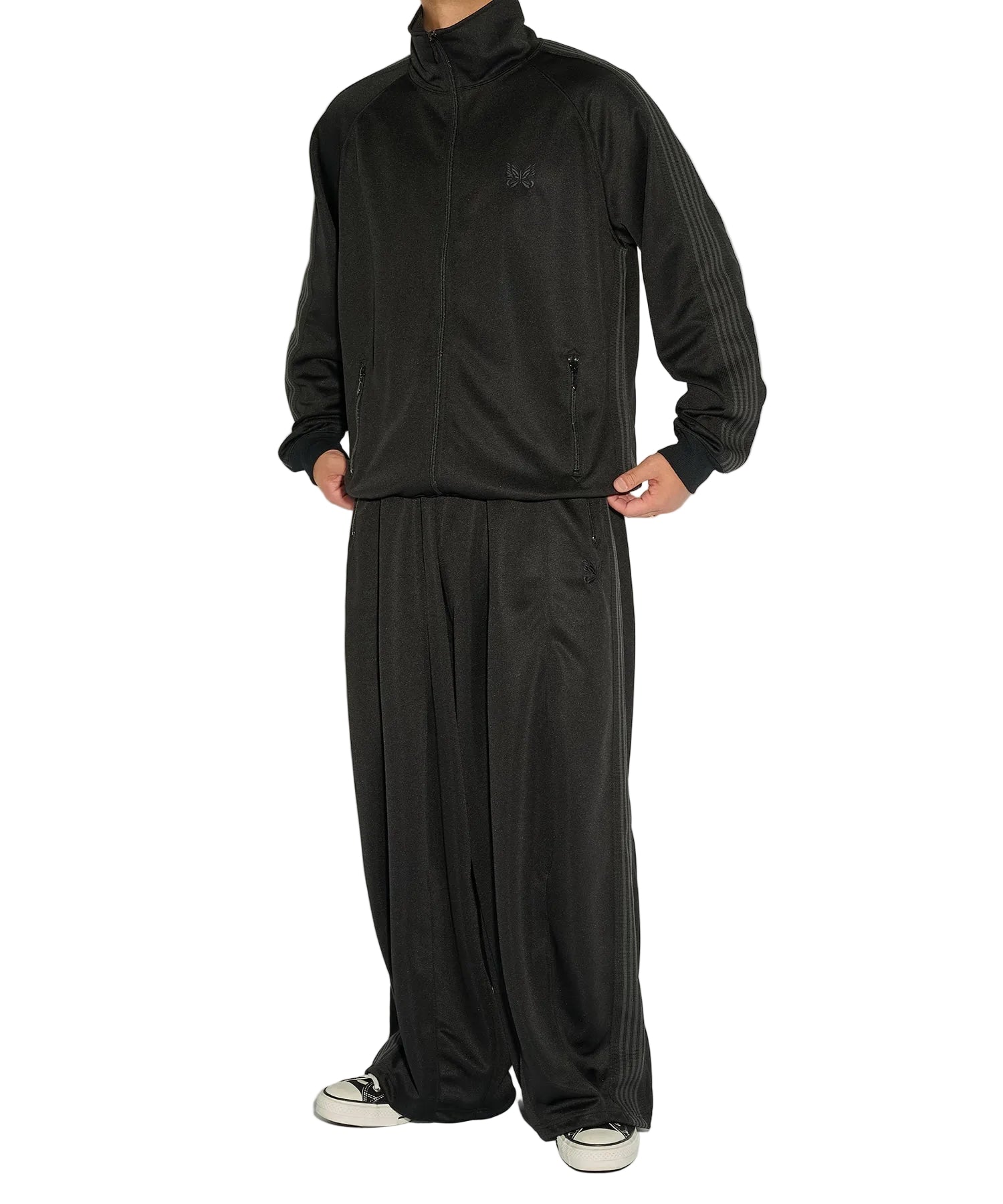 Needles HD Track Pant Poly Smooth 'Black' – HEAD2SOLE