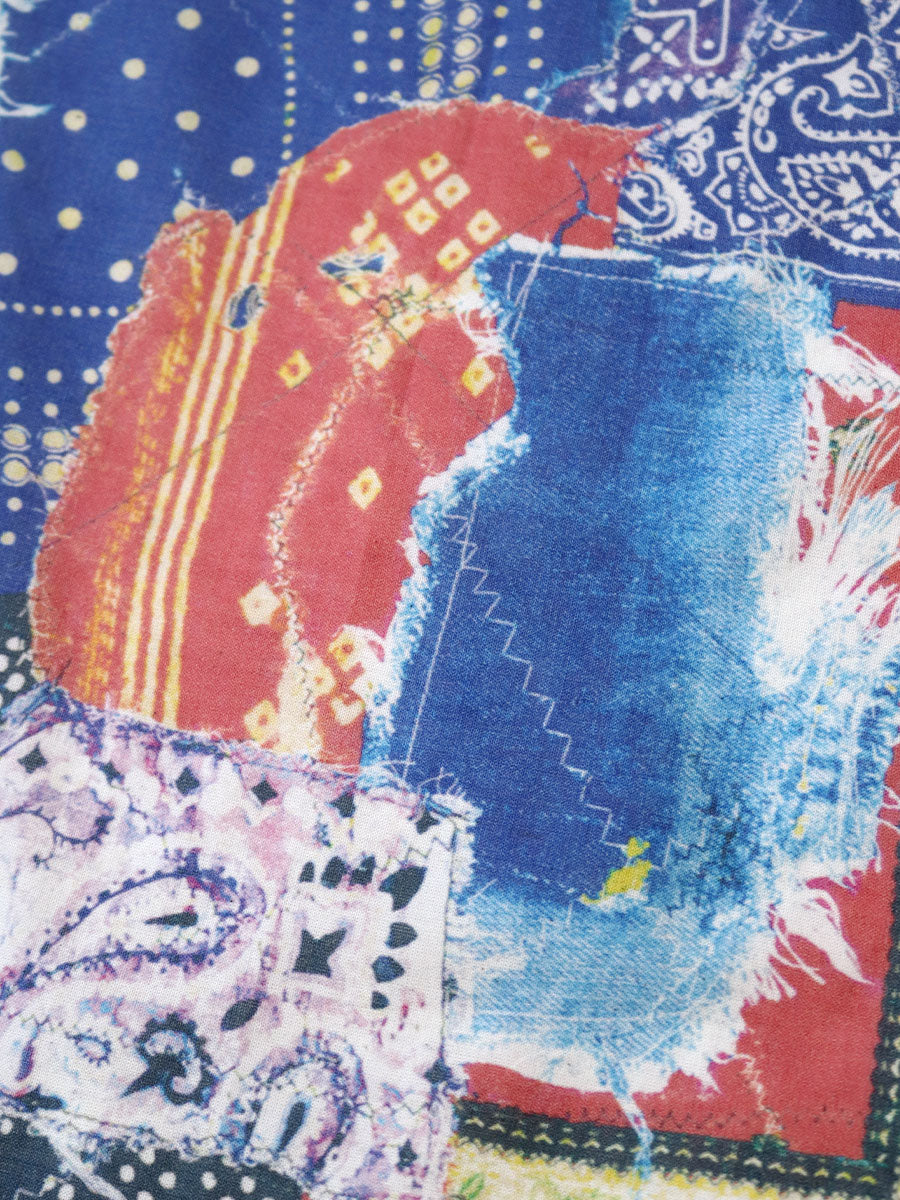 Kapital Fastcolour Selvedge Bandanna Boro Bandana 'Navy' – HEAD2SOLE