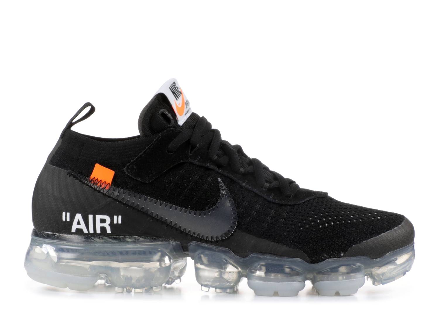 Off White x Air VaporMax Part 2 Black HEAD2SOLE