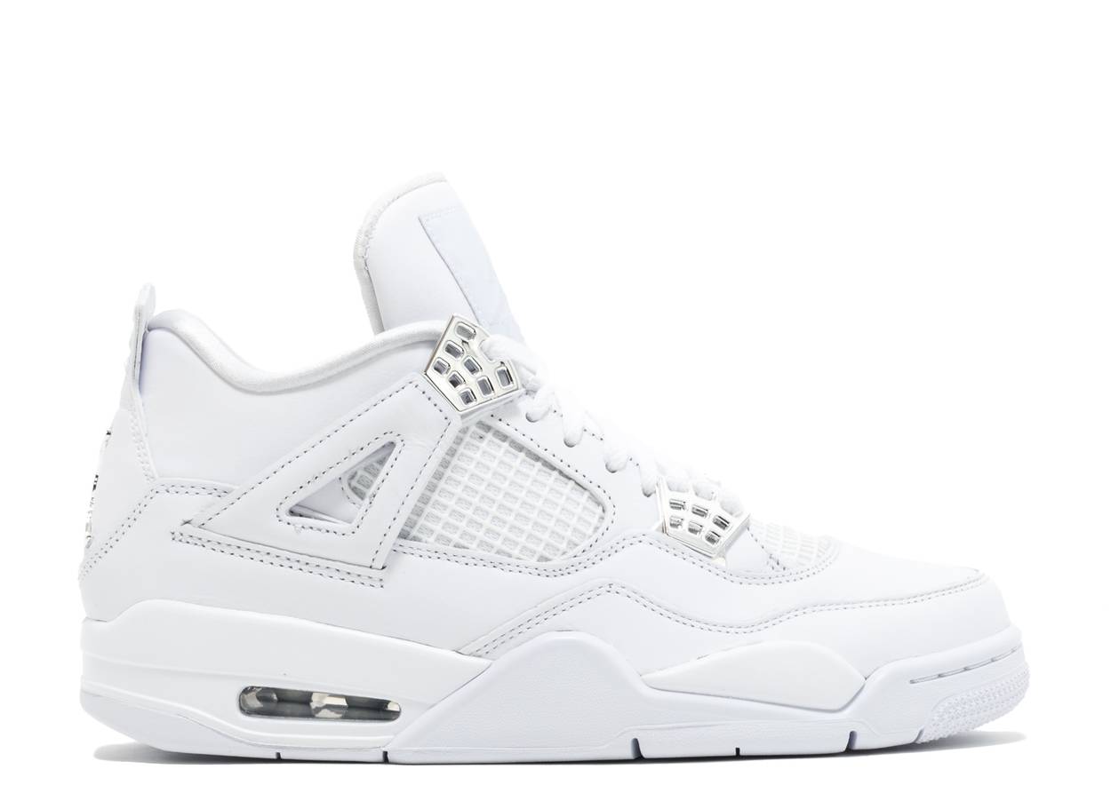 Jordan 4 retro cheap pure white