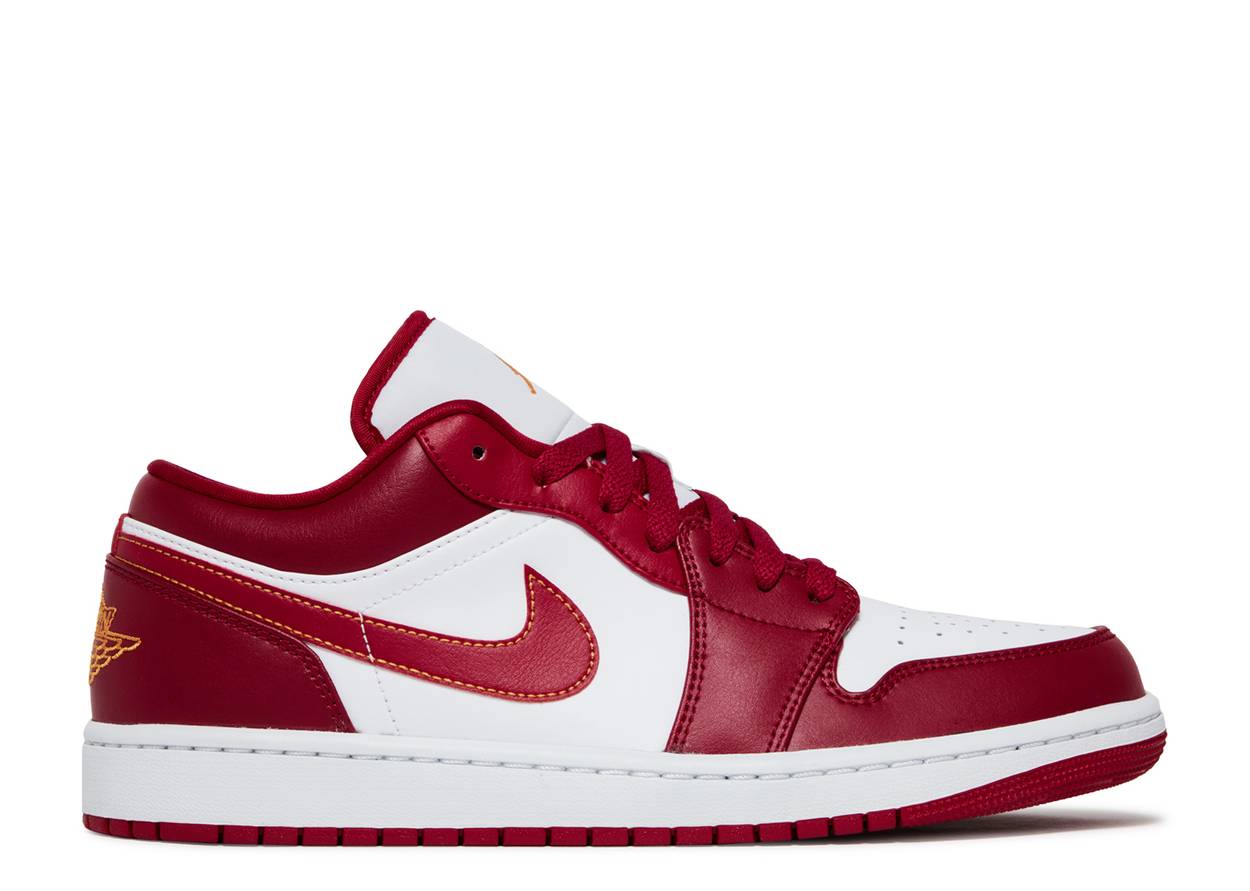 Nike jordan 1 low gym red deals