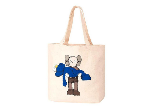Kaws x Uniqlo Gone Tote Bag 'Natural' – HEAD2SOLE