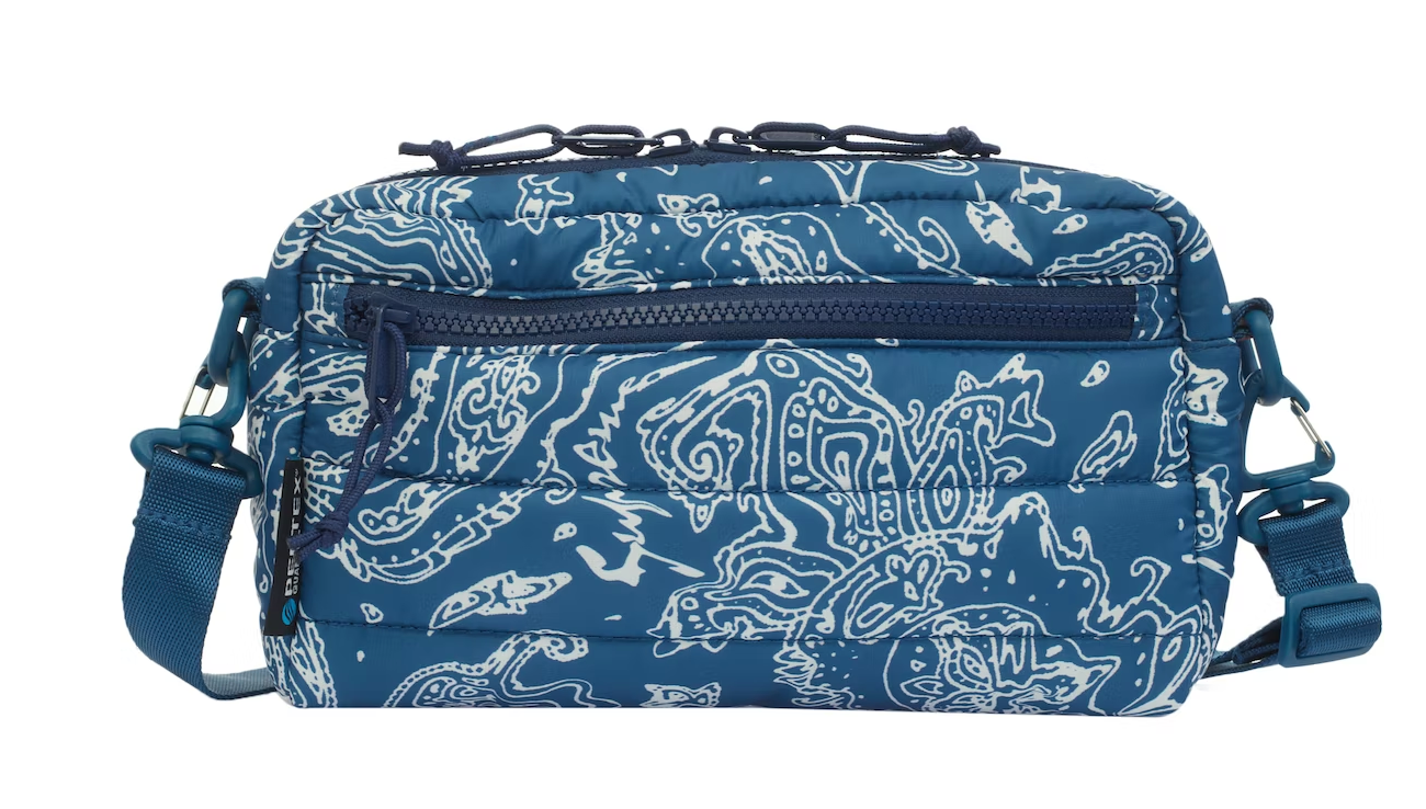 Supreme Puffer Side Bag 'Blue Paisley' – HEAD2SOLE