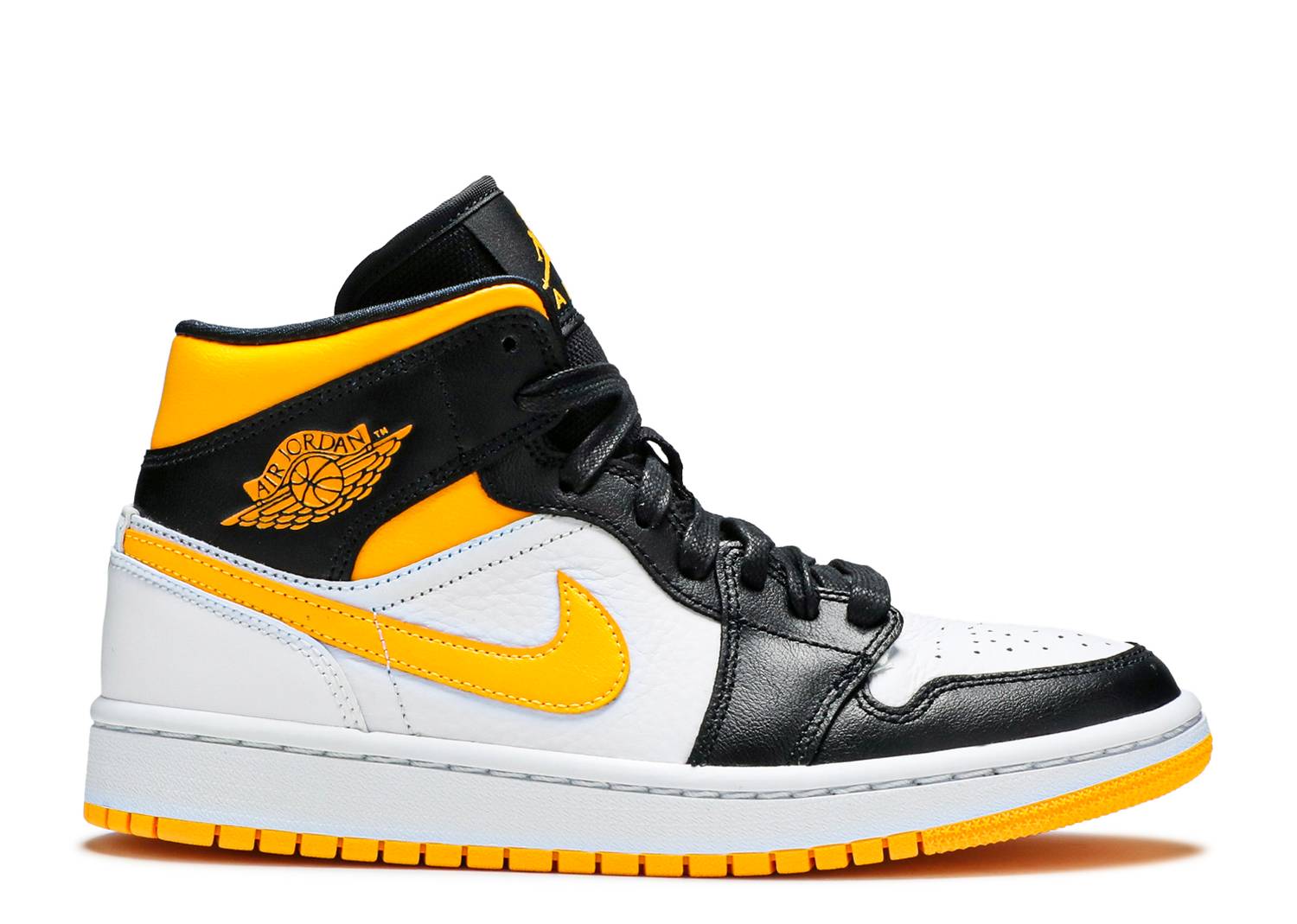 Air Jordan 1 Mid Laser Orange Black Women s